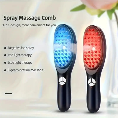 LumiGlow™ Red Light Hair Therapy Brush